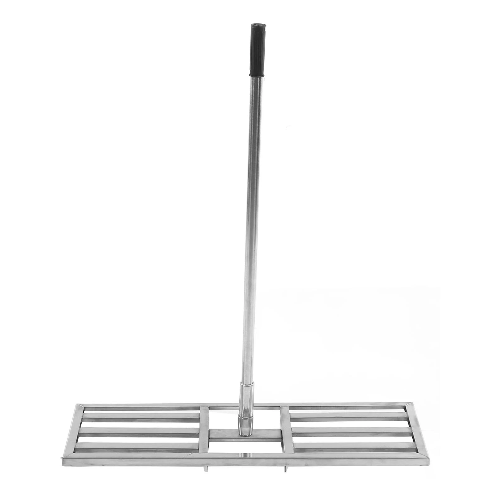 Stainless Steel Lawn Leveler Lawn Leveling Rake Stainless Steel Telescopic Long Handle Lawn Leveler Garden Grass Leveling Tool