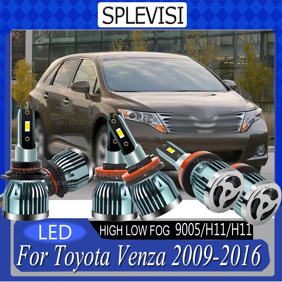 

LED 5 year warranty Energy Saving Clear Night Vision Headlight foglight For Toyota Venza 2009 2010 2011 2012 2013 2014 2015 2016