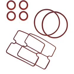 8Pcs Nitrile Rubber Sealing Ring 550/750/950/1100/1500W Air Compressor Gasket For Oil Free Air Compressor Cylinder Head