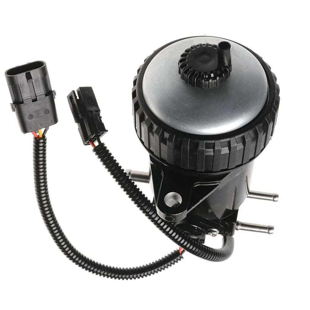Black Fuel Filter Assembly High-Efficiency Filter 99 Particle Interception Gasket Included Multi-Layer Composite Filter