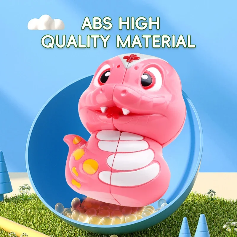 Yuxin Leuke Slang Cartoon Dier Ontwerp Alien Cartoon 2x2 Magische Kubus Puzzel Speelgoed voor Kinderen Kids Gift Toy Gift