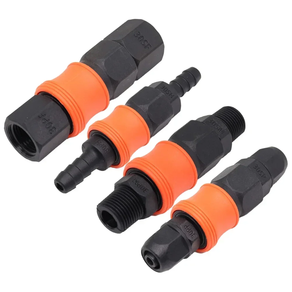 PU Tube Pneumatic Plastic Steel Self-locking C-type Quick Plug Connector Pneumatic Plastic Steel Self-Locking C-Type Quick Plug