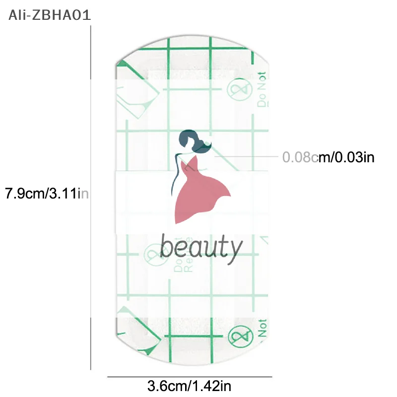 

5Pcs Eyebrow Tattoo Sterile Waterproof Dressing Eyebrow Protective Patch Dressing Patch Eyebrow Tattoo