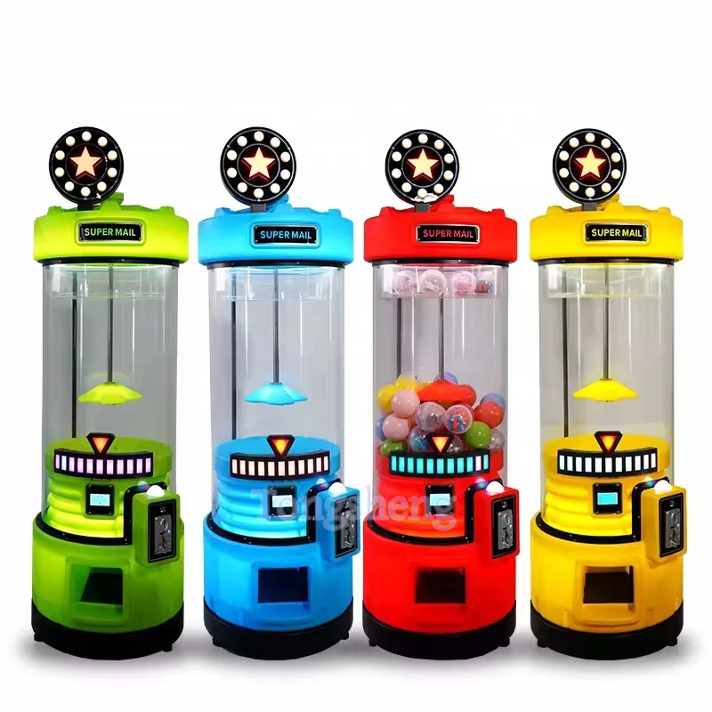 

Coin Operated Super Mail Capsule Gift Game Machine Capsule Toys Vending Machine Cheap Gashapon Vending Machine