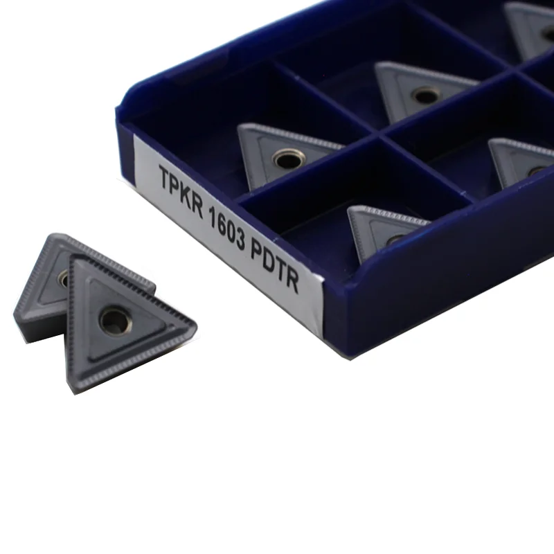 Carbide Insert TPKR 1603 PDTR LT30 TPKN 1603 Mill Blade CNC Lathe Metal Cutter Tools Milling Cutting Turning Tool