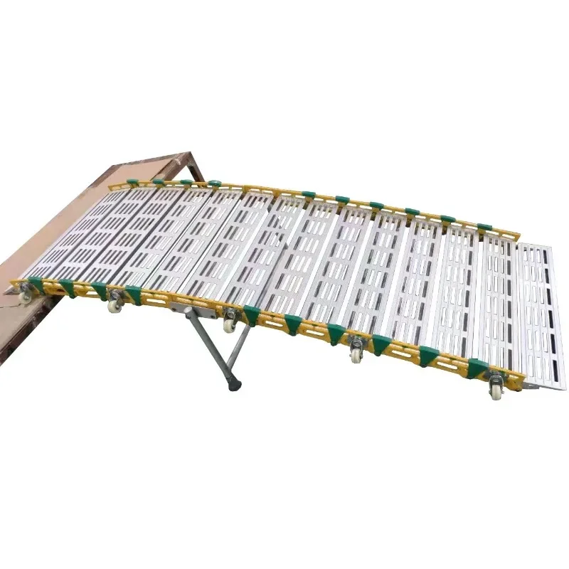 Raizi 8 feet 10 feet Convertible Aluminum Loading Ramp Capacity 500kg