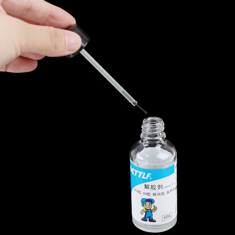 1PC UV Glue Remover Dispergator For Removing UV Glue For 502/UV/Phone Repair/Nail Polish 50ml
