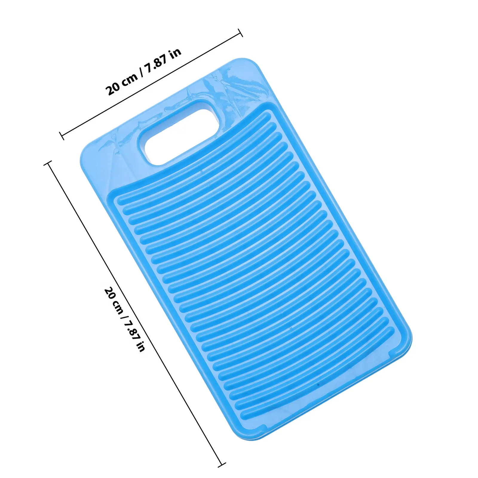 Non-Slip Plastic Washboard Green Home Laundry Board Creative Clothes Scrubbing Tool Travel Portable Laundry Supplies