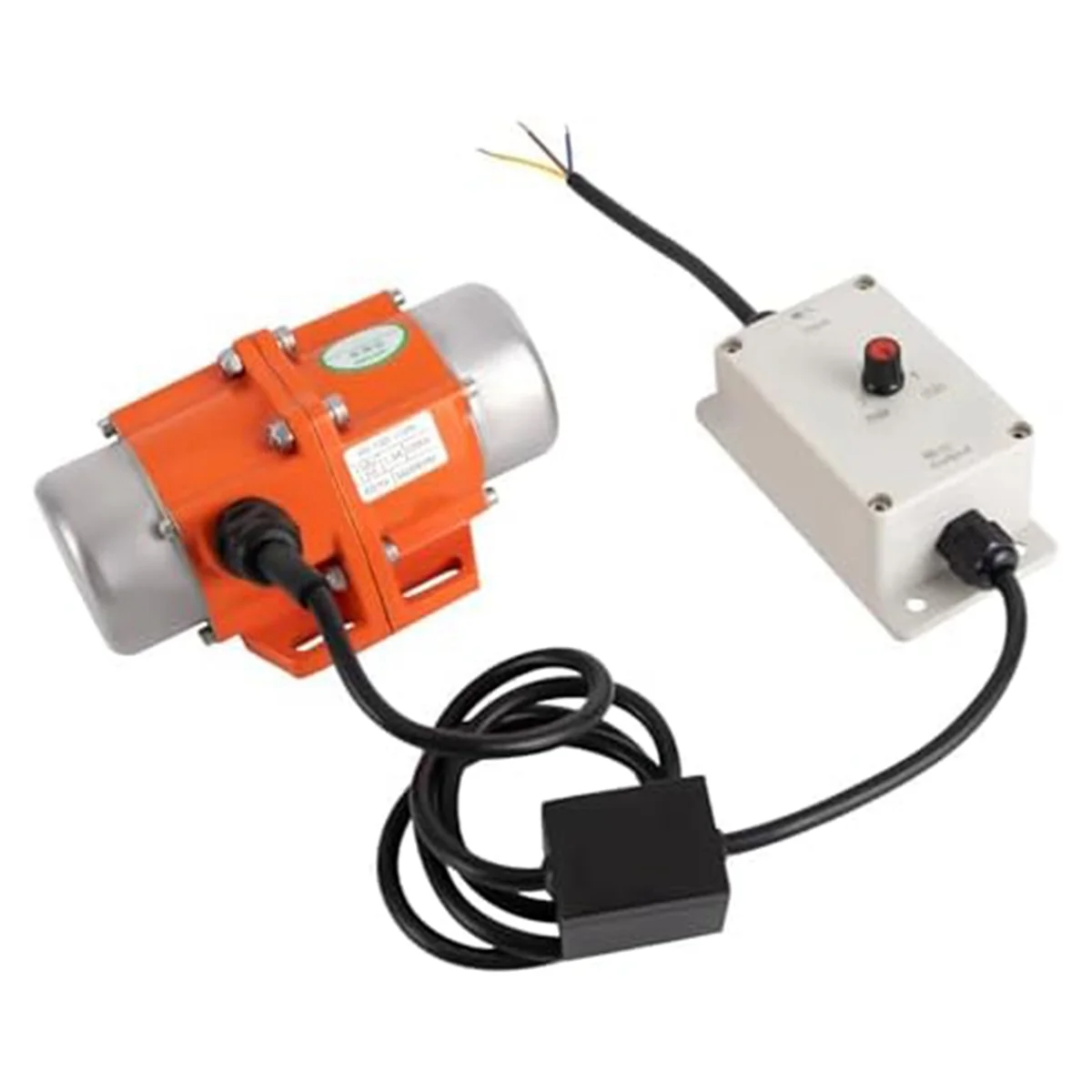 Electric Vibration Motor, 110V 100W Waterproof Electric Vibration Brushless Motor, 3600RPM Air-Cooling Vibration Motor