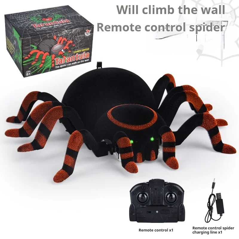 

Realistic wall-climbing spider model,remote control car,Electric rc cars with dual Mode,Cool Lighting,rc crawler Funny toys gift