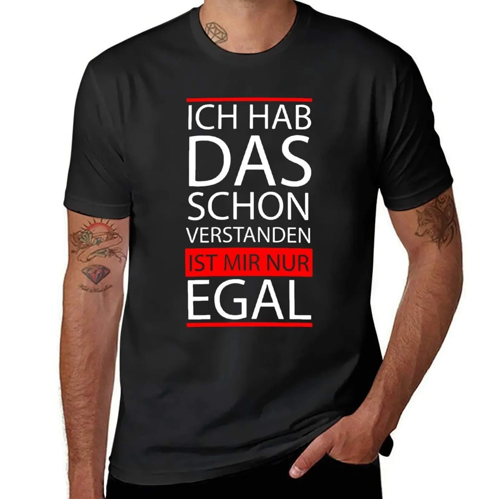 Ich hab das Schon verstanden, ist Mir nur egal T-Shirt customs design your own for a boy fruit of the loom mens t shirts