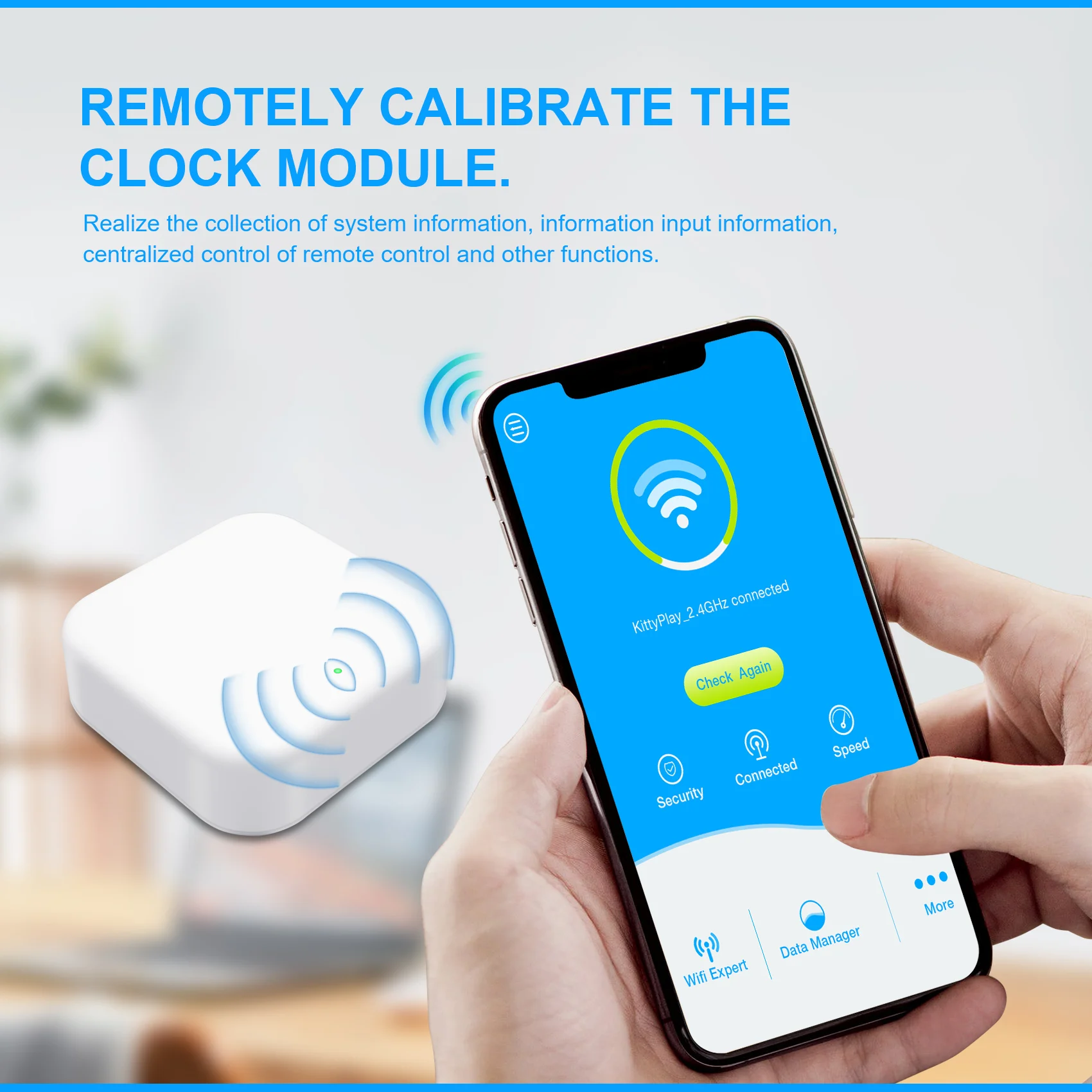 A42T-G2 Gateway For TT Lock APP Bluetooth Smart Electronic Door Lock Wifi Adapter