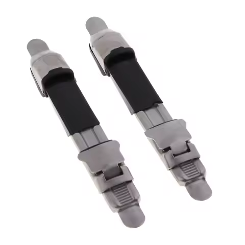 MagiDeal 2pcs Metal Fishing Reel Seat Fishing Rod Clip Pole Fitted Deck Stainless Steel Fishing Reel Seat DIY Accessories