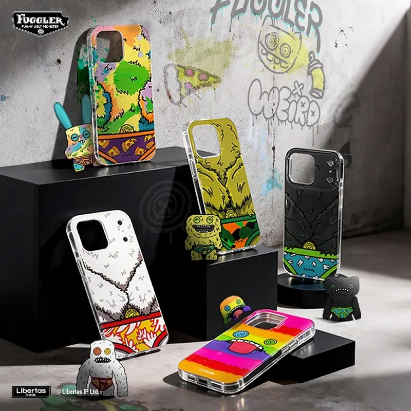 

Fuggler Phone Case Official Genuine Cute Tooth Monster Portable Cartoon Anti Drop IPhone 17 16promax Phone Protection Case Gift