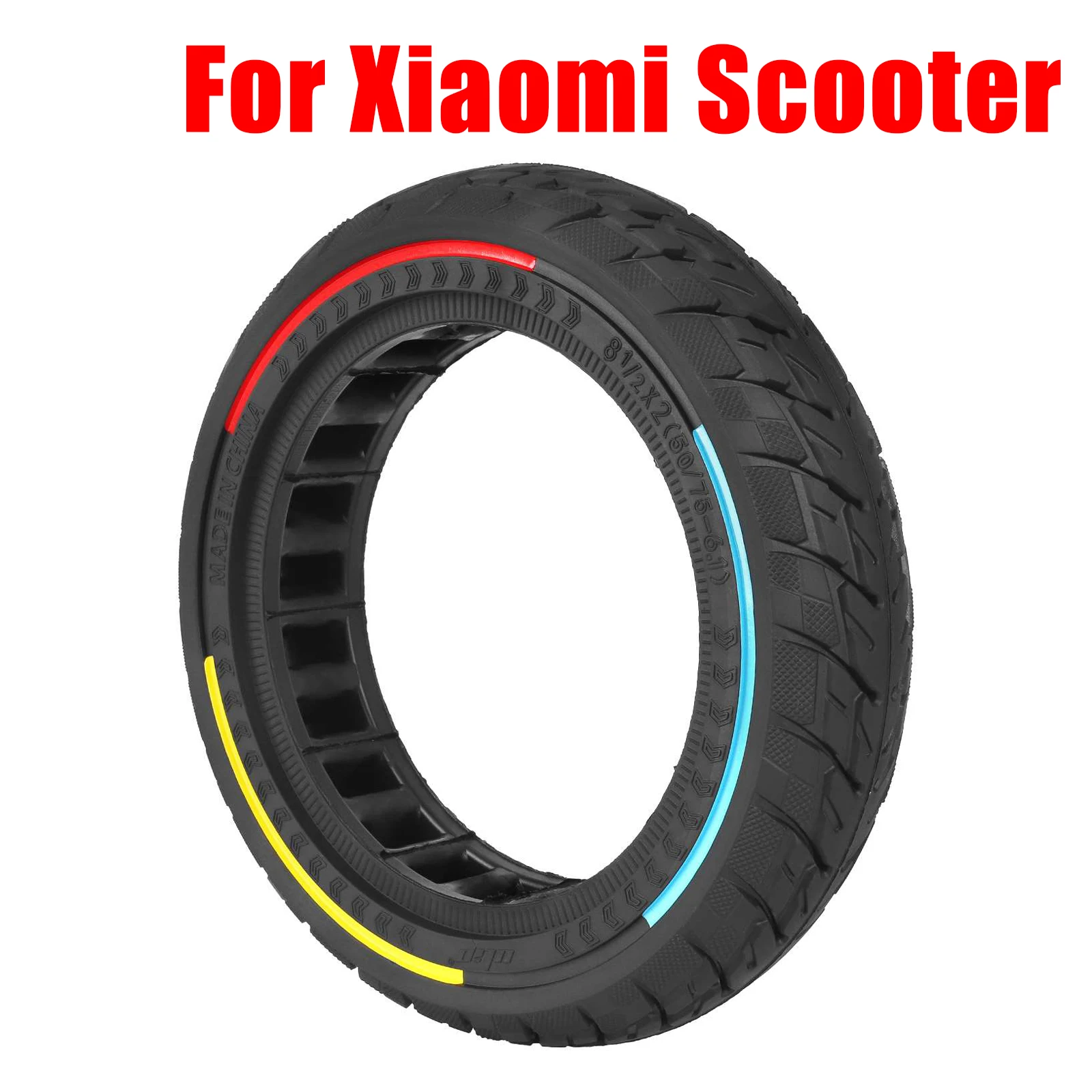 

Ulip 8.5 Inch 8 1/2x2 Tthick off-road solid tire 50/75-6.1 Puncture resistant Tyre Parts for Xiaomi M365/1S/Pro/Pro2/Mi3 scooter