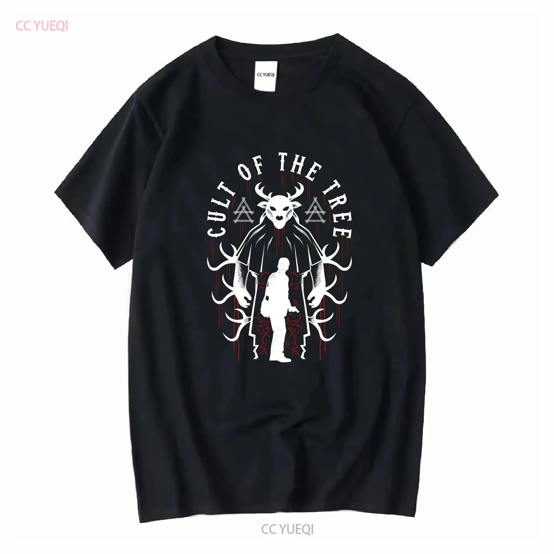 Cult Of The Tree Emblem T Shirt Alan Wake 2 Video game Gaming Gamer Cauldron Lake Bright Falls Control vintage Washed Soft