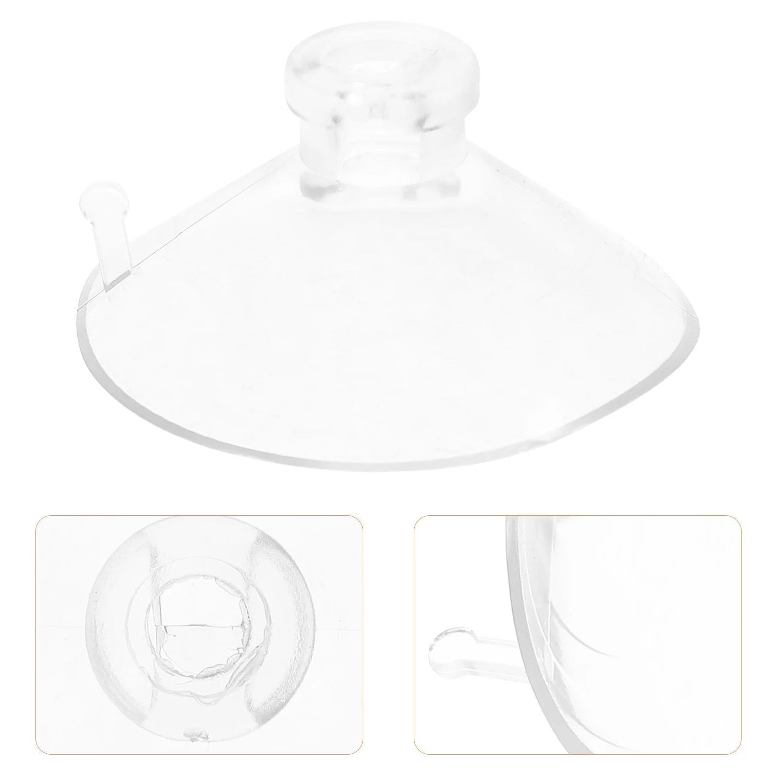 

150Pcs Wedding Car Decor Suction Cups 4cm Small Glass Hooks Floral Supplies Heavy Duty Suction Cup Hooks Floral Supplies
