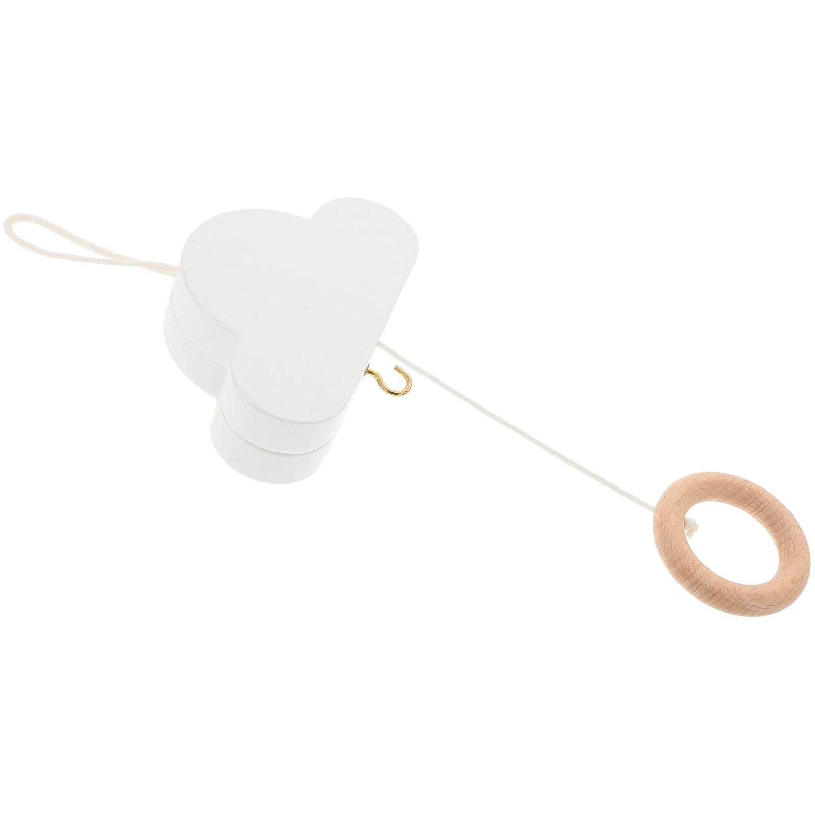 

Baby Crib Mobile Nursery Cloud Hanging Bell Handmade Minimalist Boho Musical Infant Soother Nursery Decor Crib Mobile Arm