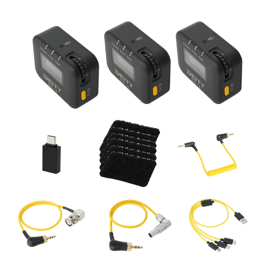 DEITY TC1 TC-1 KIT Wireless Timecode Box Generator Microphone Time