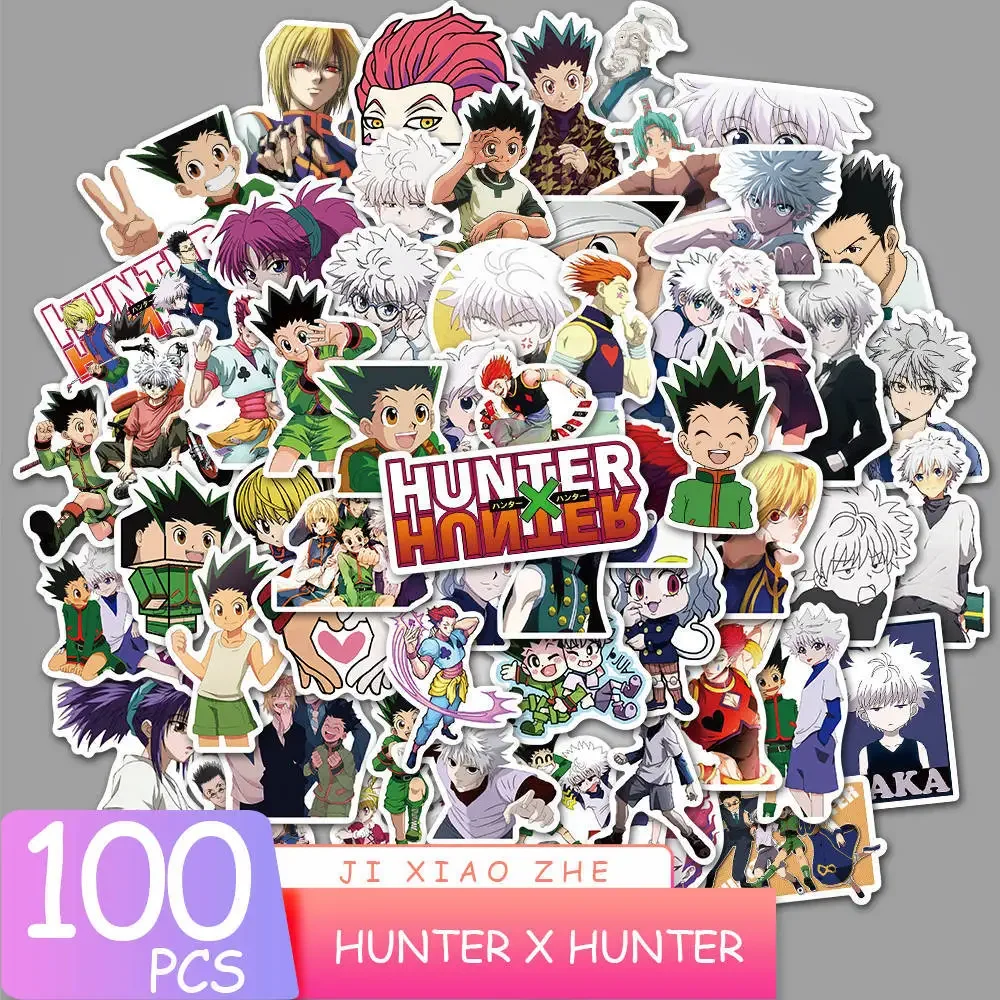 100pcs Varied Anime Stickers Attack on Titan Dragon Ball One Piece Demon Slayer Waterproof Phone Case Cute Sticker Pack