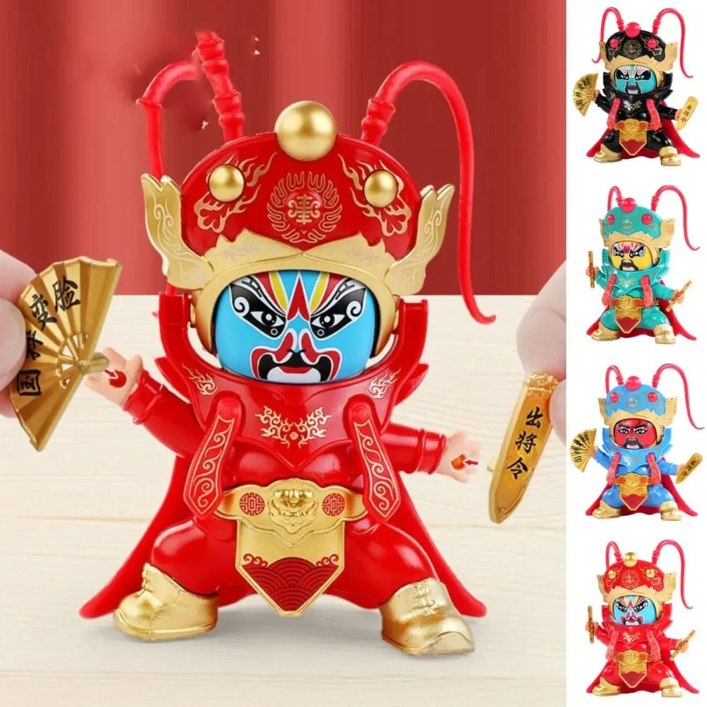 Sichuan Opera Sichuan Opera Face Changing Doll Traditional Chinese Face Changing Toy 4 Facial DIY Crafts Opera Face Makeup Toy