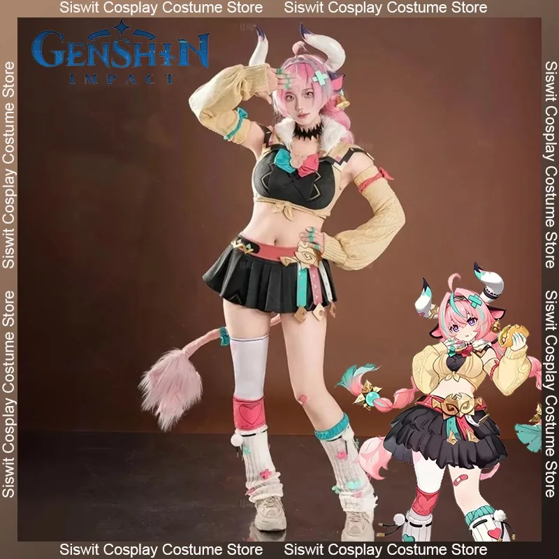 

Game Genshin Impact Varesa Cosplay Costume Uniform Clothing Accessories Full Set Anime Carnival Party Dress Up Women Girls Suits