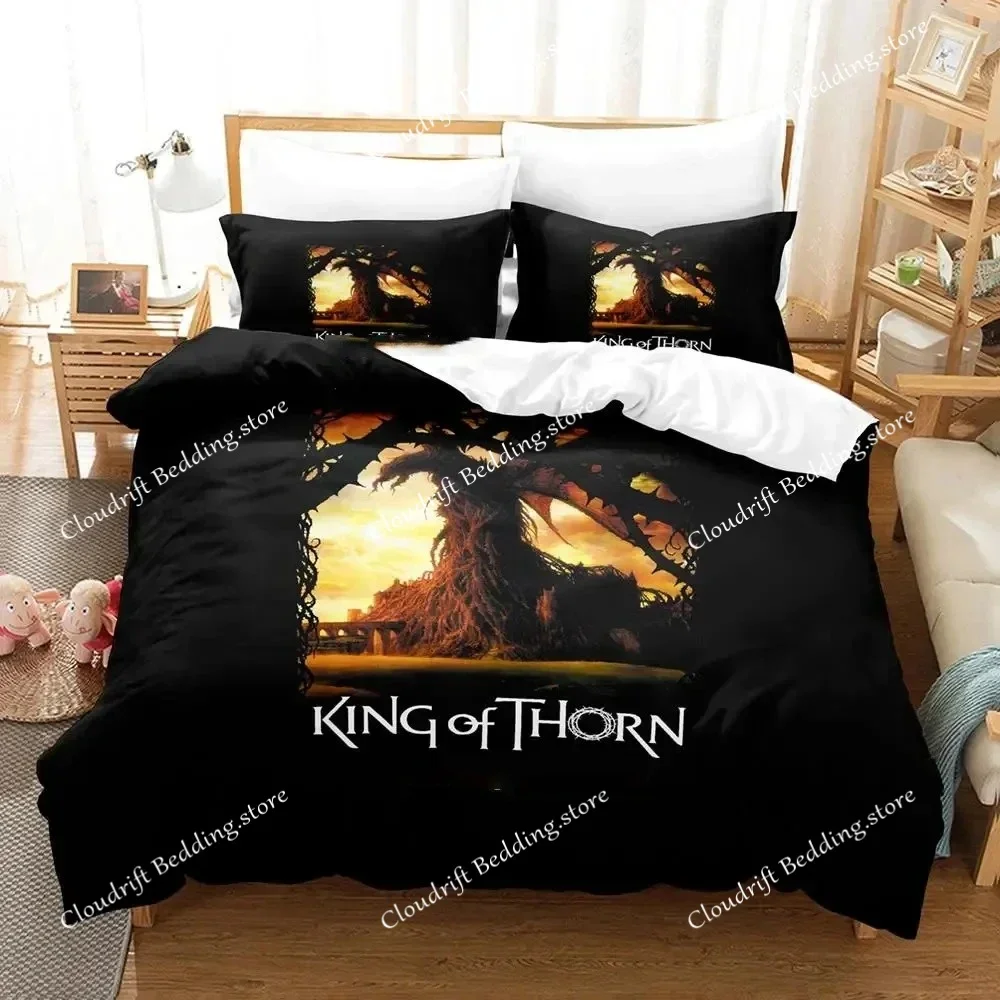 

3D Print Game King of Thorn Bedding Set Duvet Cover Bed Set Quilt Cover Pillowcase Comforter king Queen Size Boys Adult Bedding0