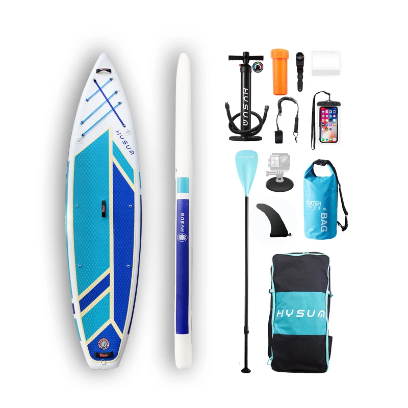 

Inflatable paddle board double layber,11.6'*32''*6'' sup board for all skill levels with sup accessories