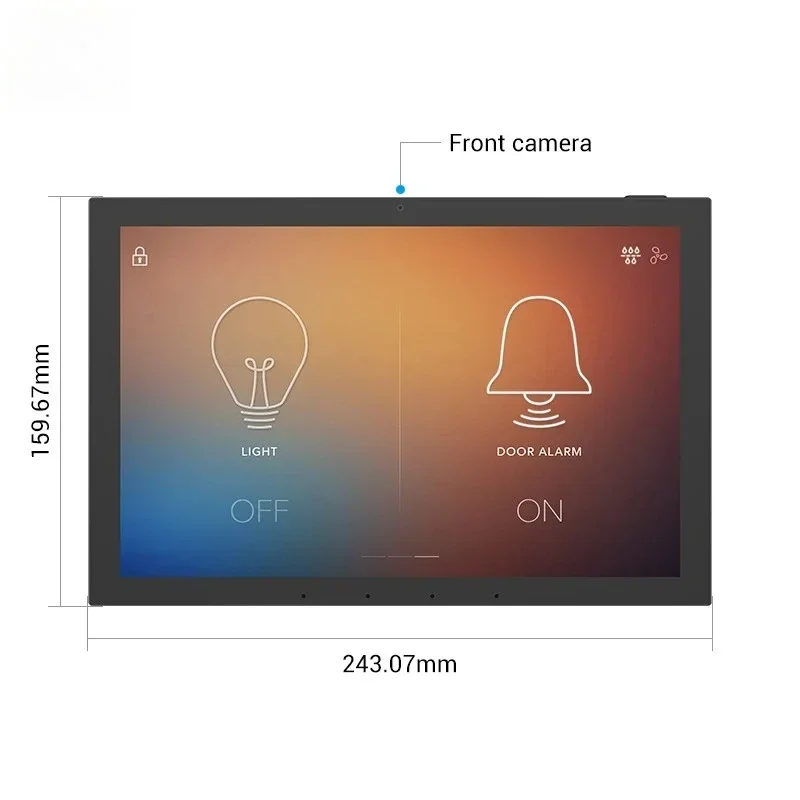2024 New Wall Mount Tablet Portable Touch Screen Android Tablet10.1 Inch Smart Home Control Panel Android 13 Tablet