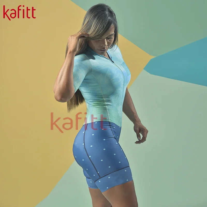 كافيت-بدلة ركوب دراجات بأكمام قصيرة للنساء ، بدلة تدريب خاصة للدراجات الجبلية ، ليوتار ، جديد ، صيف ،