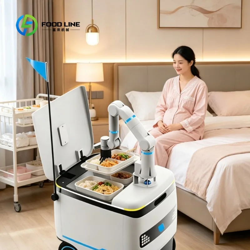 Custom Courier Robot AI Smart Intelligent Delivery Robot Autonomous Indoor Outdoor Last Mile Package Handling Device
