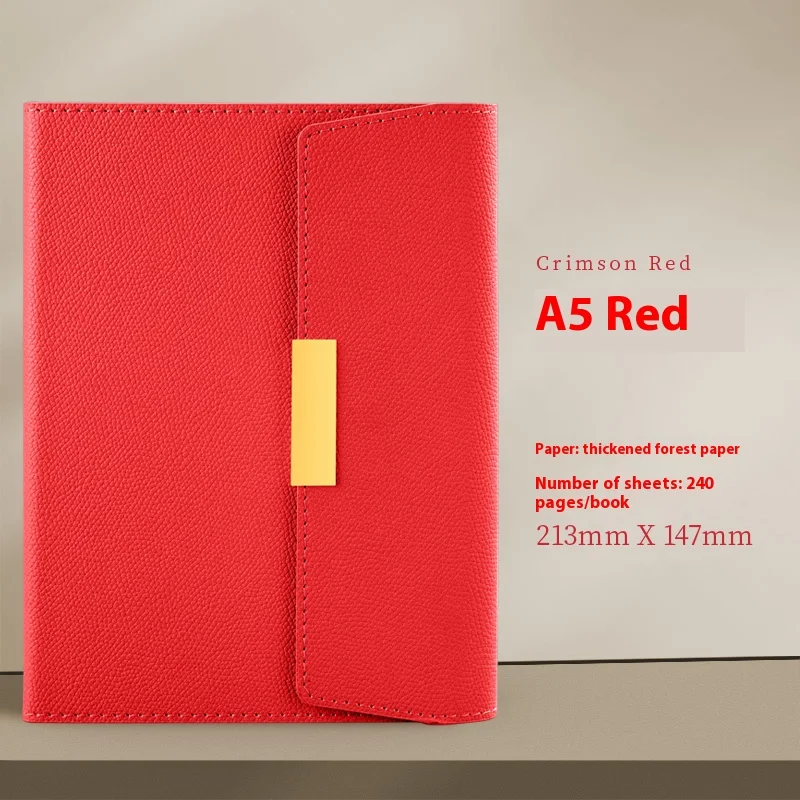 หนาอัพเกรด high-end โน้ตบุ๊คไดอารี่โน้ตบุ๊ค A5 retro high-end PU หนังคลาสสิก travel ไดอารี่โน้ตบุ๊ค (โน้ตบุ๊คเดี่ยว)