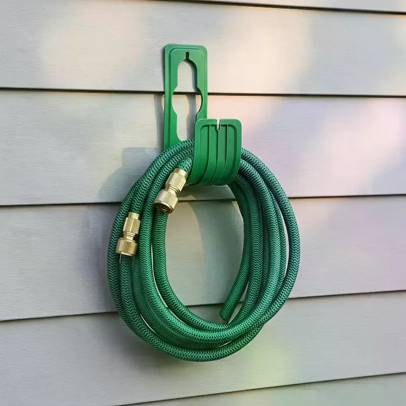 Water Pipe Storage Hooks Heavy-duty Watering Hose Rack: Outdoor Wall Mounted Garden Holder Racks