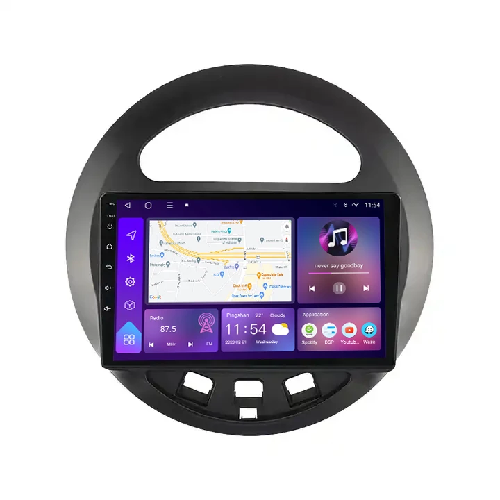 Android Car Radio for Geely Gleagle GX2 LC Kandi 2009 - 2016 Navigation GPS DSP Carplay WIFI  Multimedia Player