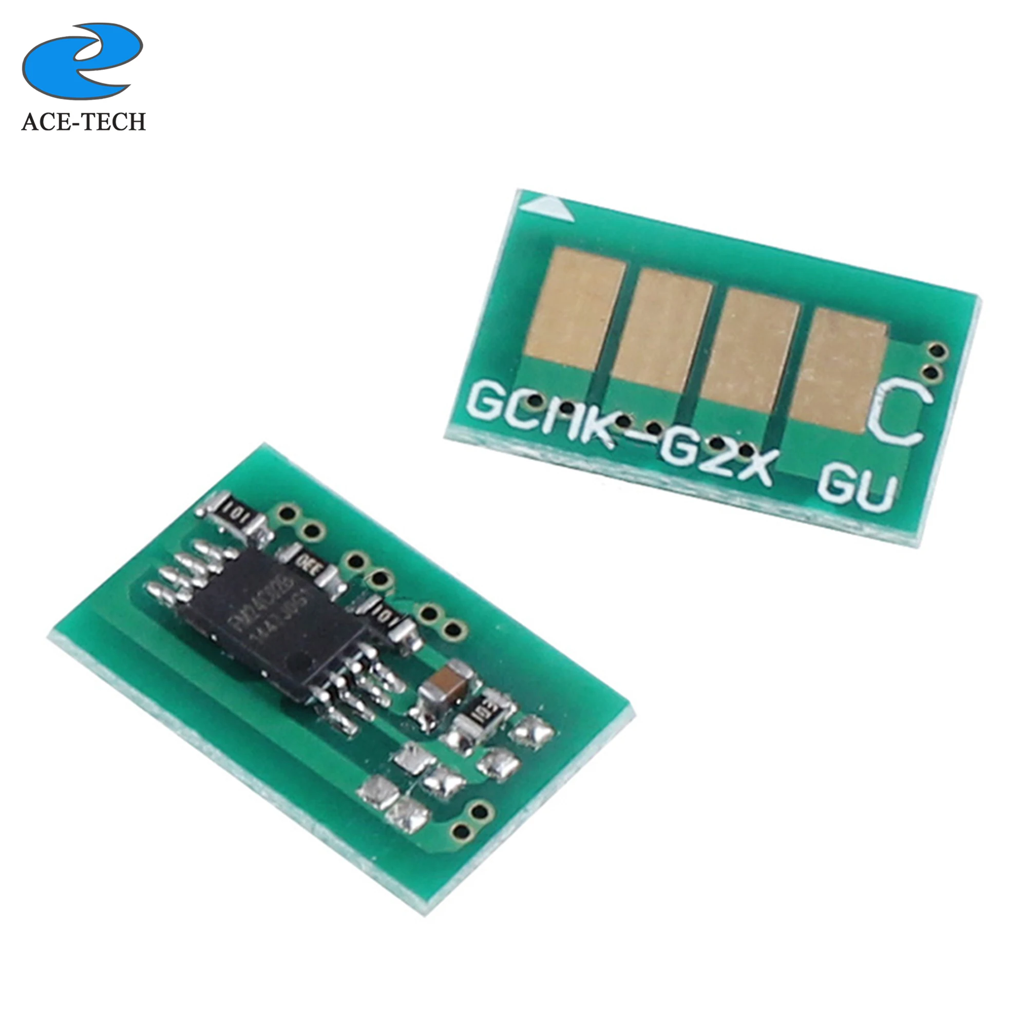Compatível 841377 841378 841379 841380 Chip de redefinição de toner para Ricoh Aficio-C6501 C7501 C6001 Chip de cartucho de impressora a laser copiadora