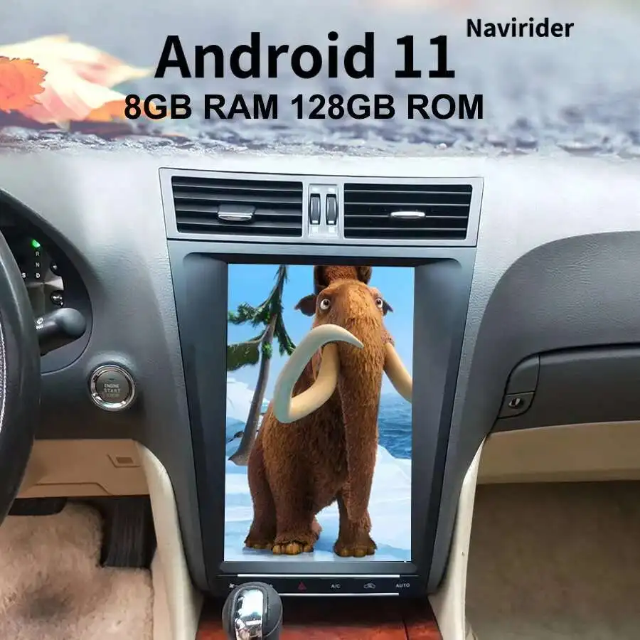 Tesla Vertical Android Screen Car GPS Radio For Lexus GS300 GS460 2006-2011 2din Stereo Multimedia Video Player Navigation GPS