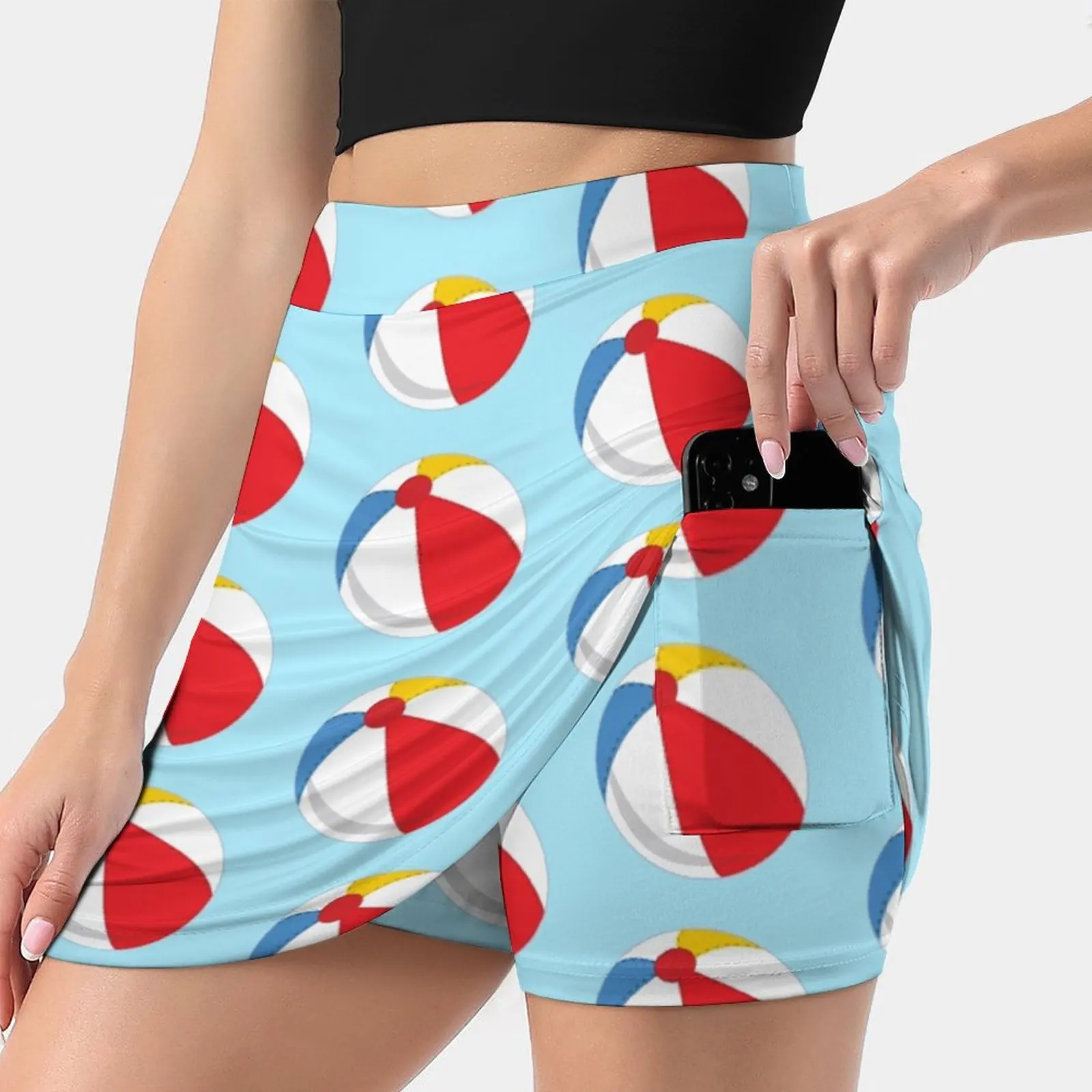 Beach Ball Blast Skirts Woman Fashion 2022 Pant Skirt Mini Skirts Office Short Skirt Beach Ball Beach Ball Toy Beach Toy