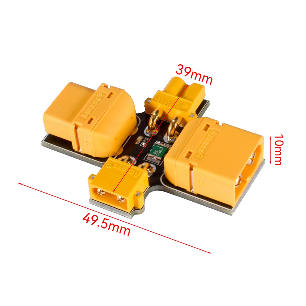 JHEMCU Amass Smoke Stopper 1-6S 30V XT30 XT60 Fuse Installation Test Safety Plug