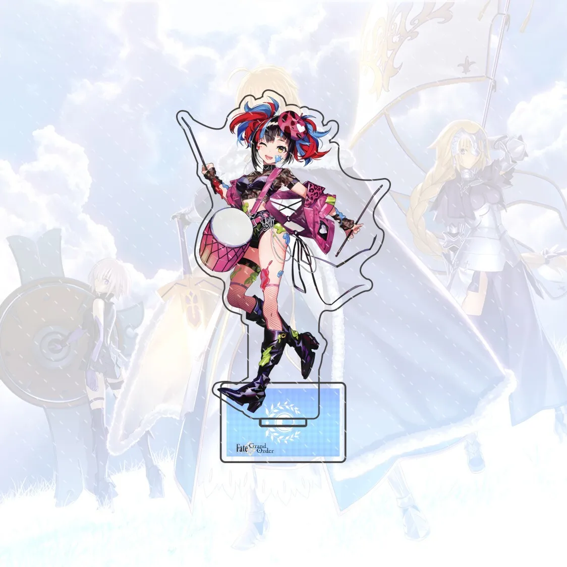 لعبة أنيمي مصير/الطلب الكبير 15 سم حامل شخصية أكريليك نموذج قوس سطح المكتب رف الكتب الديكور مجموعة هدية المروحة #5