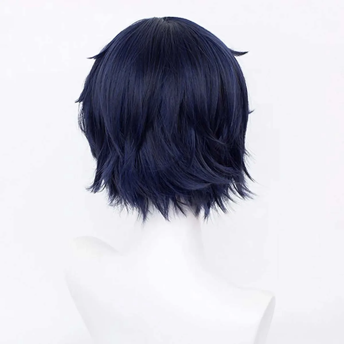 Halloween Party Men Your Lie in April Arima Kousei Cosplay Short Blue Black Hair Wig