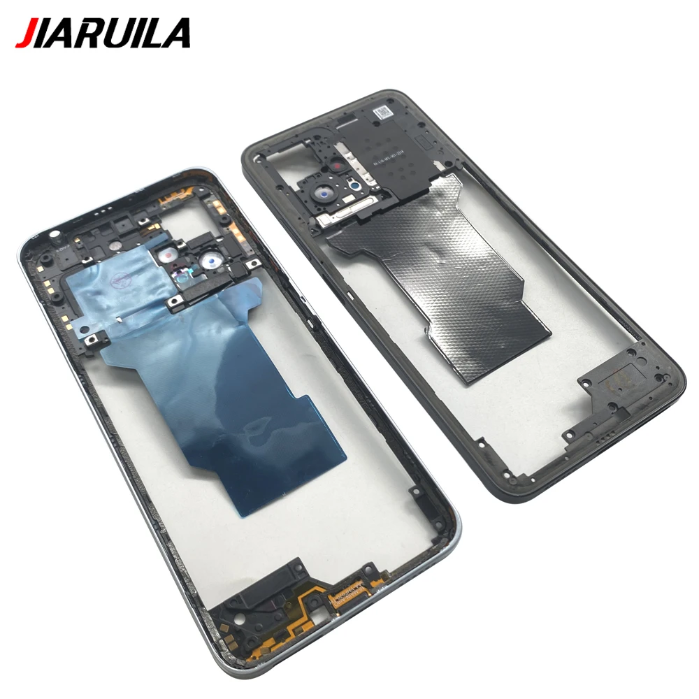 NEW Middle Frame Holder Housing Replacement Repair Parts With Volume Button For Xiaomi Poco X3 GT X4 Pro 5G X5 Pro 5G