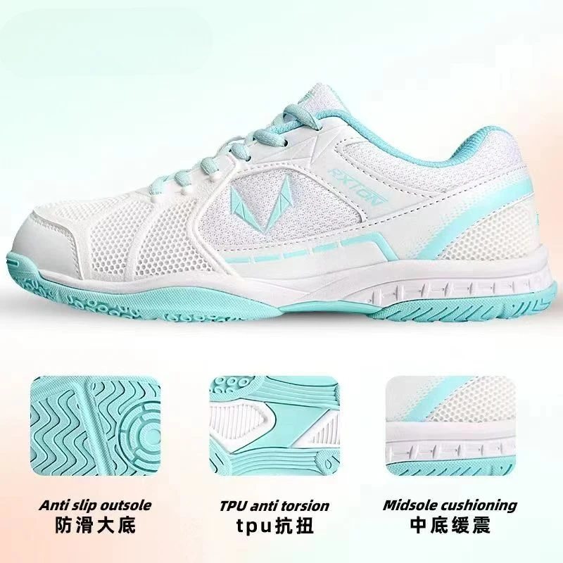 Professional Table Tennis Shoes Men Women Luxury Brand Badminton Shoes Unisex Designer Tennis Shoe Couples Wearable Sport Shoes