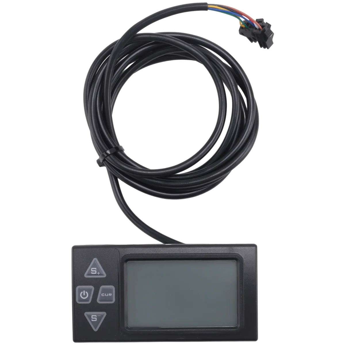 S861 LCD Ebike Display with SM Plug for Electric Bike BLDC Controller Control Panel Black 24V-36V