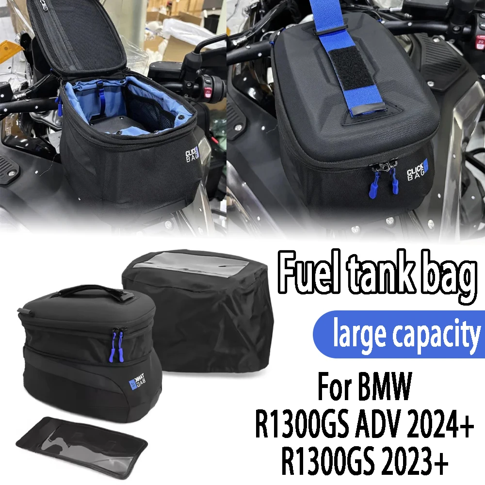 

For BMW R1300GS ADV R1300 GS 2023 2024- Motorcycle Waterproof Fuel Tank Bag Logo Tool Backpack Portable Luggage Storage Bags
