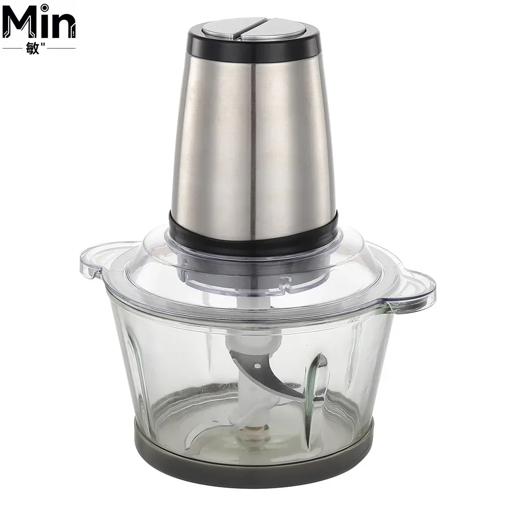 

Ideamay 250-450W Meat Grinder, Stainless Steel Blade Mini Meat Mincer for Home Kitchen Use