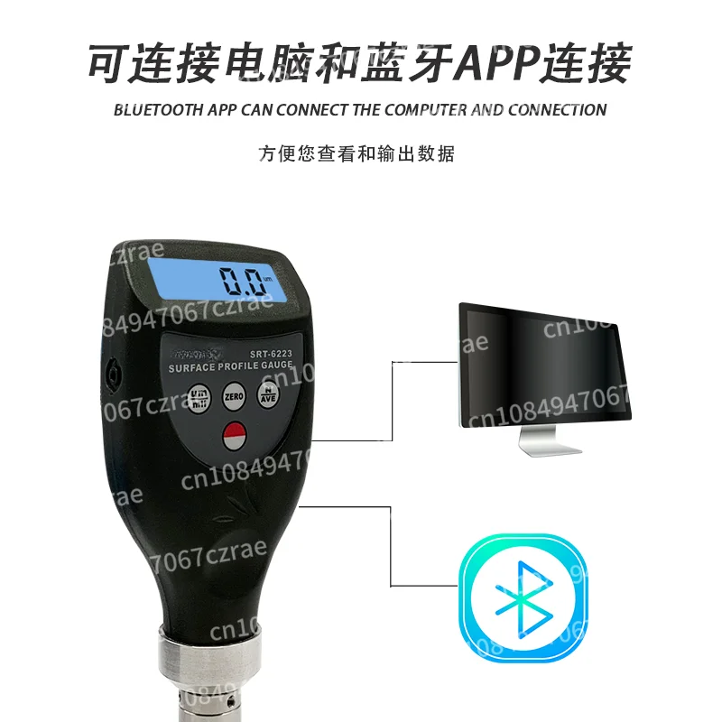 Roughness Measuring Instrument Model SRT-6223 Handheld Roughness Testing Tool