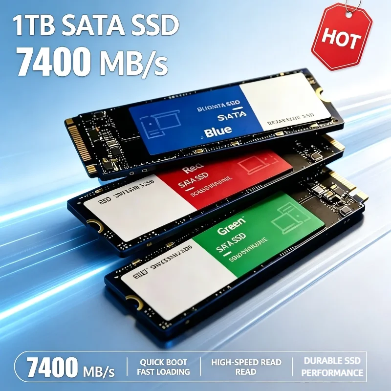 M2 NGFF 2280 SATA Internal SSD 500GB 1TB 2TB High Speed Solid State Hard Disk For Notebook Desktop Laptop PC Storage Upgrade
