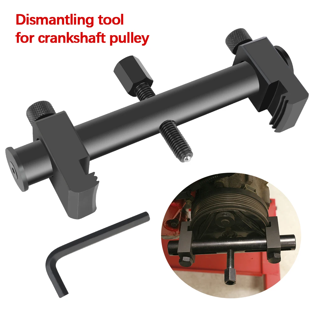

Repair Kit Power Steering Pump Pulley Remove Tool 1set Hex Allen Key Adjustable Crankshaft Pulley Kit Car Repair Tool Universal
