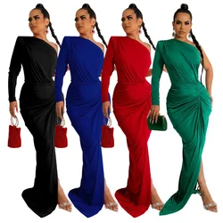 Verjaardag Jurken Voor Vrouwen Party Dress Avondjurken Fall Kleding Voor Vrouwen Lange Mouwen Vrouw Kleding Groothandel