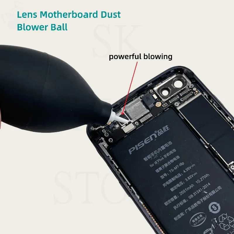 Rubber Air Blower Pump Dust Cleaner For Cleaning Cell Phone / Tablet PC / Camera Lens / Keyboards DIY Repair Tool Universal Use